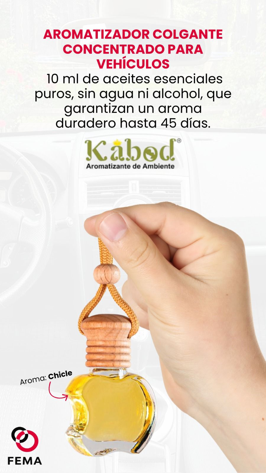DriveScent – Aromatizante Vehicular